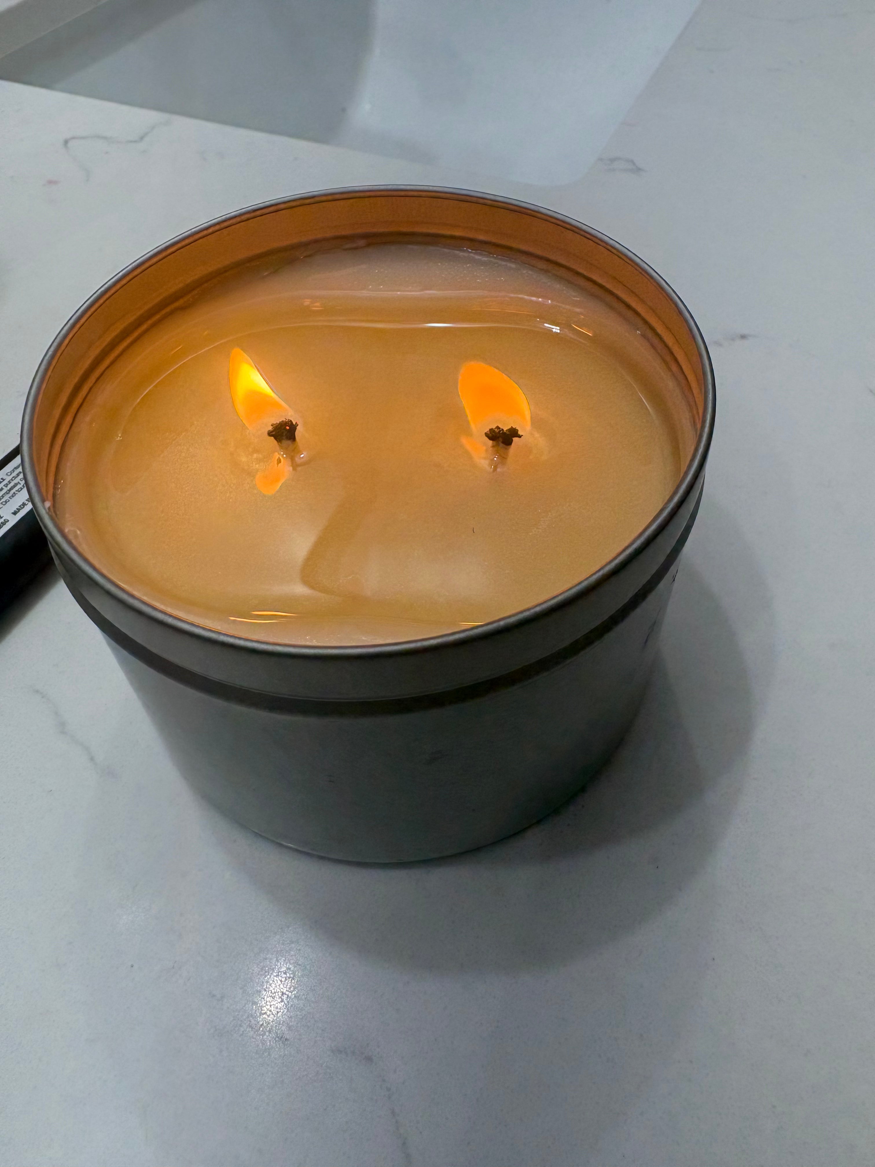 This is 2 hours burning. No problems at all. 