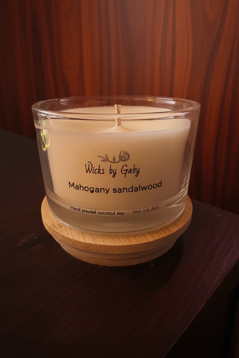 MAHOGANY SANDALWOOD 4oz