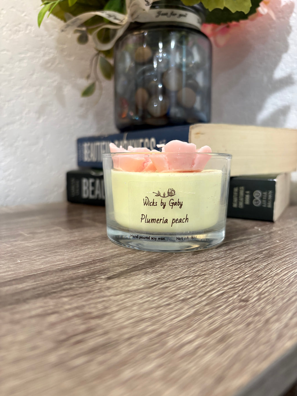 PLUMERIA PEACH 4oz