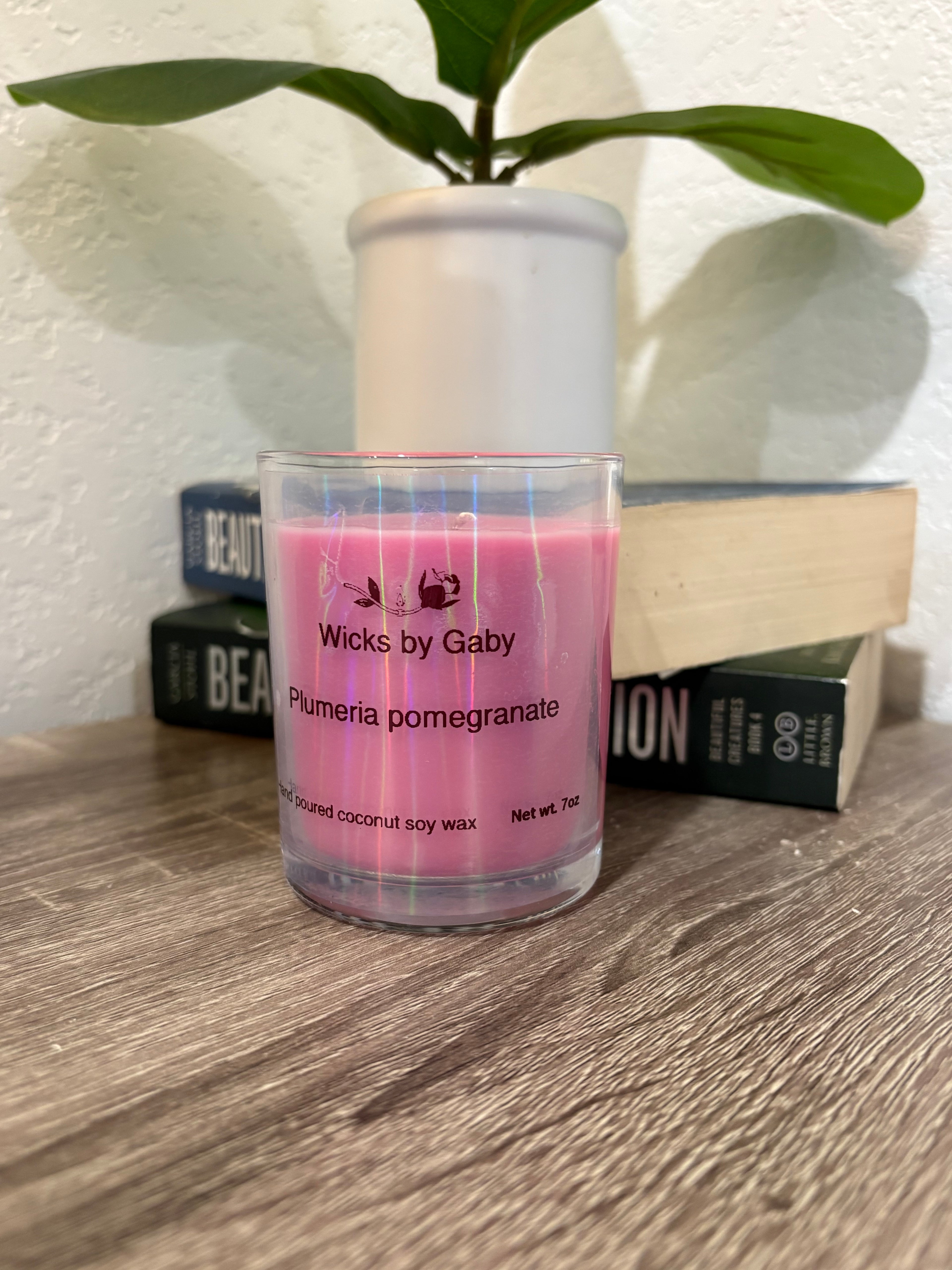 PLUMERIA POMEGRANATE 7oz